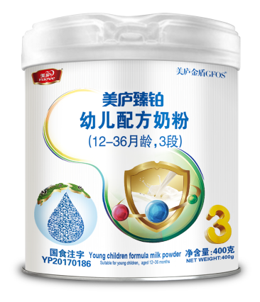 优贝娱乐臻铂幼儿配方奶粉400克3段